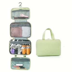 Travel Toiletry Bag With Hanging Hook