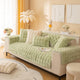 Cosy Plush Solid Colour Non-slip Sofa Cover