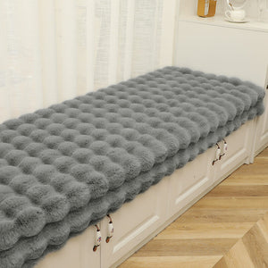 Cosy Plush Solid Colour Non-slip Sofa Cover