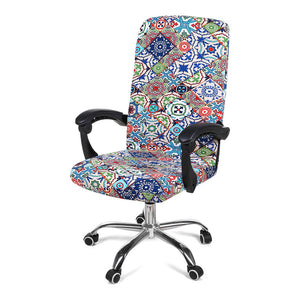 (🔥Summer Sale-30% Off) One Piece Printed Office Chair Cover