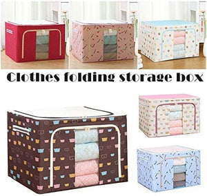 (🎁Mid Year HOT SALE 30% OFF)Oxford Cloth Steel Frame Storage Box