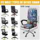 (🔥Summer Sale-30% Off) One Piece Printed Office Chair Cover