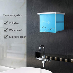 (🔥Mid Year HOT SALE 30% OFF🌟)Bathroom Folding Mural Storage Cabinet