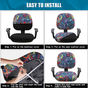 (🔥Summer Sale-30% Off) Stretch Washable Universal Office Chair Covers