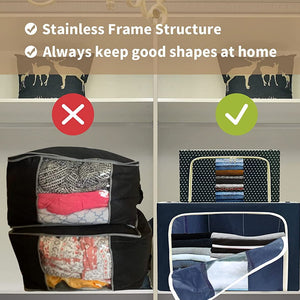 (🎁Mid Year HOT SALE 30% OFF)Oxford Cloth Steel Frame Storage Box