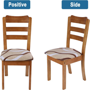 Printed Dining Chair Seat Covers