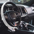 CRYSTAL STEERING WHEEL COVER