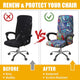 (🔥Summer Sale-30% Off) One Piece Printed Office Chair Cover