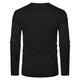 3D Graphic Printed Long Sleeve Shirts Black Cat