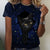 Women's T shirt Star Cat