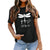 Women's T shirt Dragonfly Letters