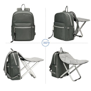 2in1 Foldable Camping Chair Combo Backpack