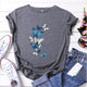 Women's T shirt Butterflies Flying